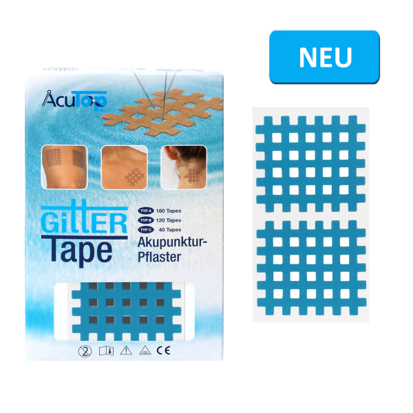AcuTop Gitter-Tape, Typ C, Farbe Pink oder Blau Blau