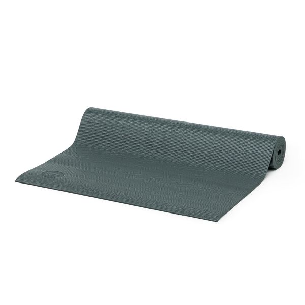 Yogamatte «ASANA Mat» 183 x 60 cm / 4,5 mm, PVC anthrazit