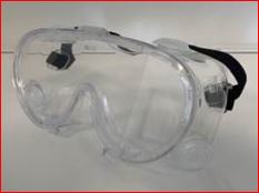 Schutzbrille seitlich geschlossen 