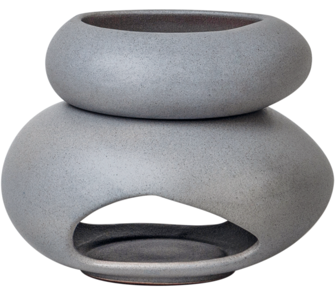 Duftlampe «Kyoto» grau 