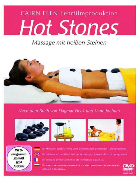 Lehrvideo DVD: «Hot Stones Massage» Massage mit heissen Steinen 
