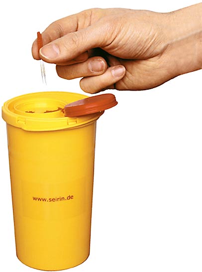 Einweg-Nadel-Entsorgungsbox 