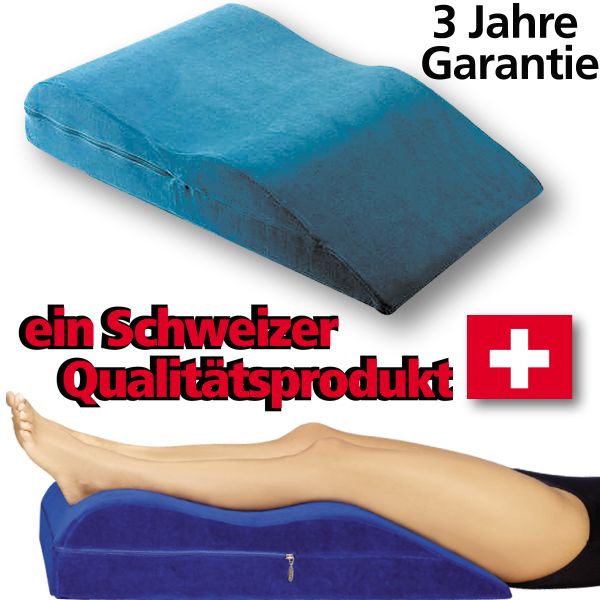 Velour-Ersatzbezug zu elsa Venenkissen Gr.1 80 x 50 x 16 cm 