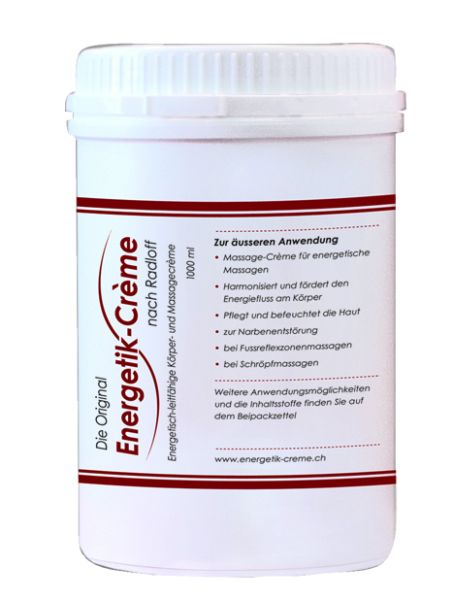 Energetik-Crème nach Radloff - das Original! 