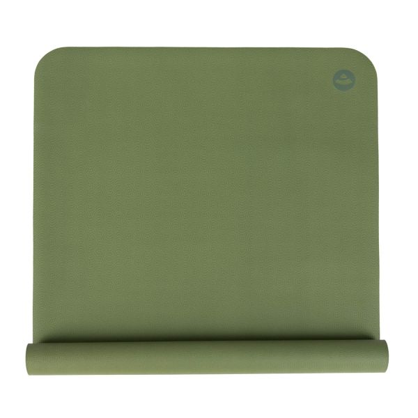 Naturkautschuk Yogamatte «EcoPro Travel» leichte Reise-Yogamatte farngrün
