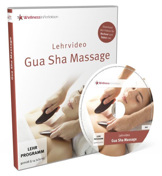 Lehrvideo DVD: «Die Gua Sha-Massage» 98 Min., inkl. Download-Link 