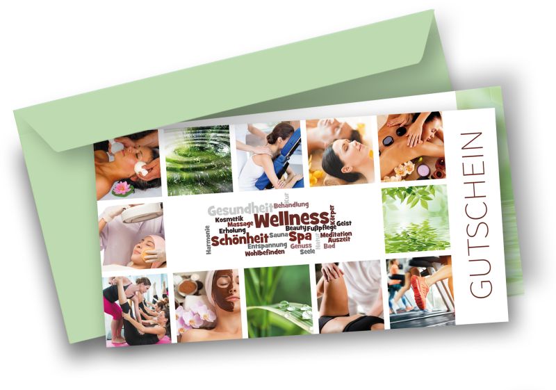 10 Geschenkgutscheine für Ihre Kunden inkl. Couvert 