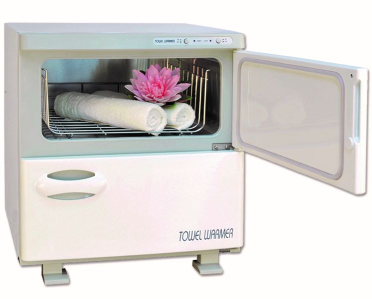 Kompressenwärmer Handtuchwärmer 32 Ltr. mit zwei Fächern 