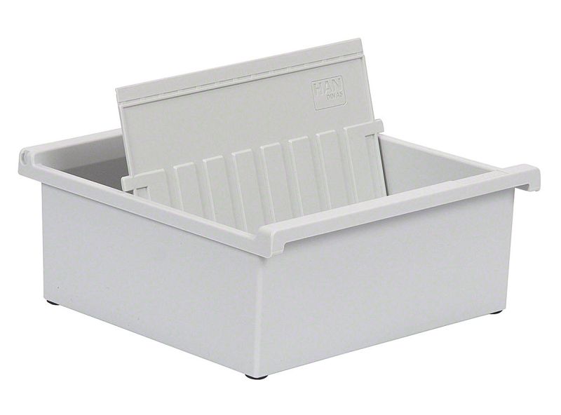 Karteitrog aus Kunststoff für 800 DIN A5 Karten 