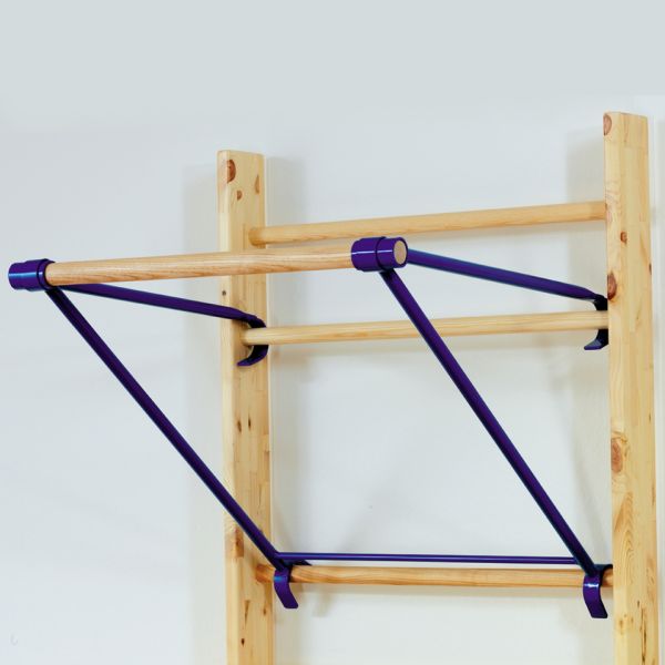 Klimmzugbügel zum Einhängen in Sprossenwand - CE - für Sprossenwand 80 cm breit