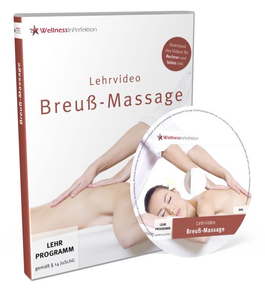 Lehrvideo DVD: «Die Breuss-Massage» 23 Min., inkl. Download-Link 