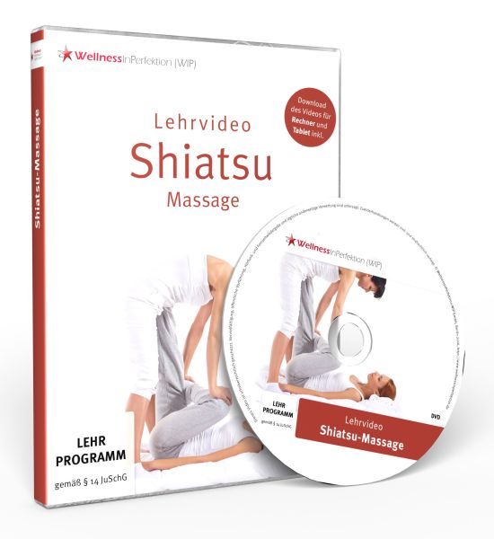 Lehrvideo DVD: «Die Shiatsu Massage» 79 Min., inkl. Download-Link 