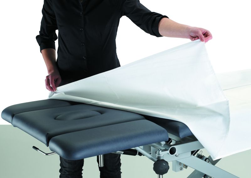 Liegen-Abdecktuch «Leintuch» 100 x 200cm, 100% Baumwolle 
