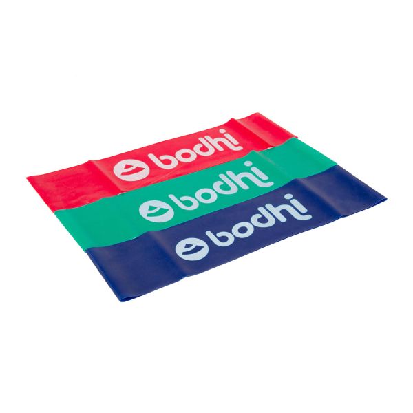 bodhi Fitnessband Loop aus Naturlatex in drei Stärken 