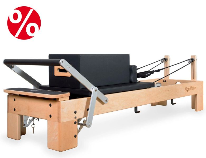 Align Pilates M8-Pro Reformer mit Sitting Box 