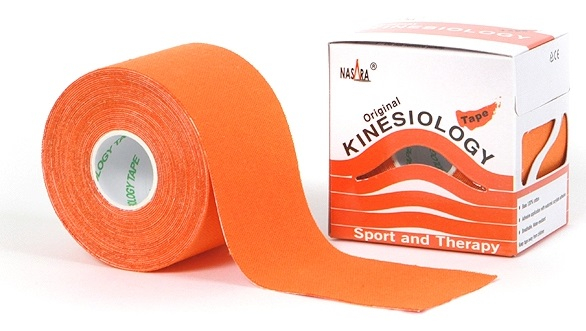 NASARA Kinesio-Tape - Rolle 5 cm x 5 m orange #FD7800