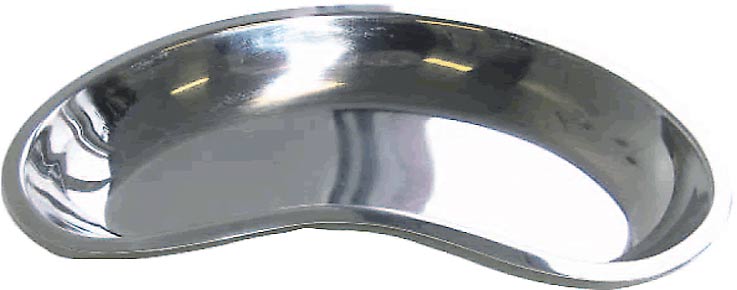 Nierenschale aus Edelstahl 