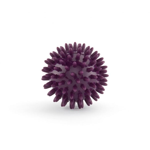 Massage-Noppenball / Igelball Ø 7 cm, Aubergine, 1 Stk. 
