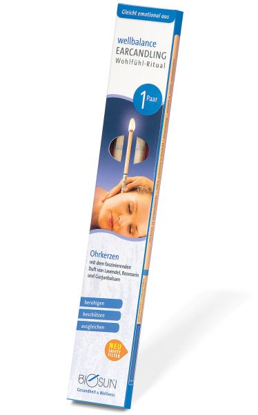 !!! SALE -50% !!! BIOSUN Ohrkerzen «wellbalance» 2-er Packung 