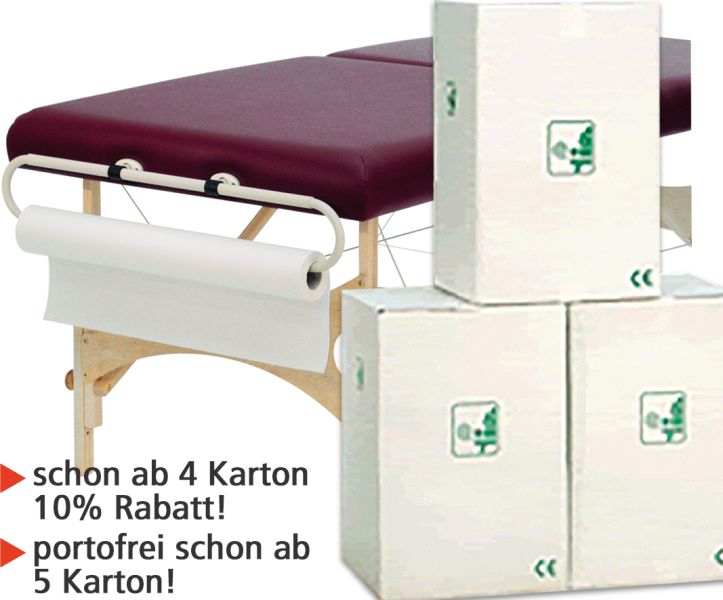 9 «ZellTop» Aerzterollen / Papierrollen  50m x 59cm - CE - 