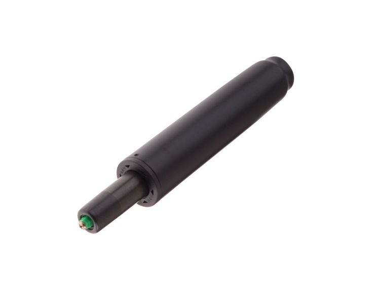 Bürostuhl-Gasfeder Länge 230 mm, Hubbereich ca. 288 - 418 mm, Hub 130 mm, Farbe Schwarz 