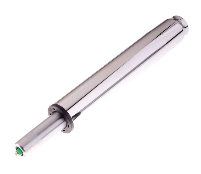 Bürostuhl-Gasfeder, Länge 305mm, Hubbereich ca. 368 - 568 mm, Hub 200 mm, verchromt 