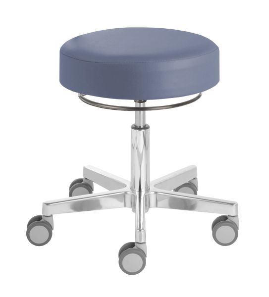 Rollhocker «Puffi Le Mans» Standard-Höhe 48 - 61cm 