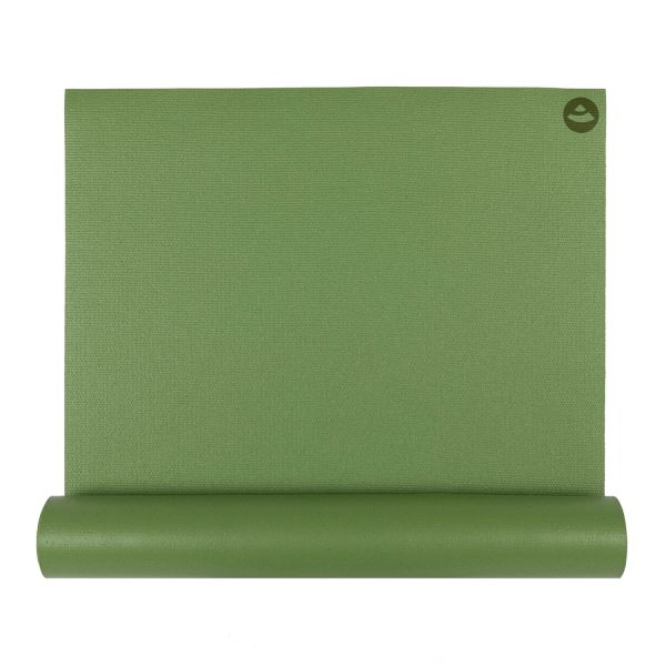 Yogamatte «RISHIKESH PREMIUM 60 XL» 200 X 60 cm / 4,5mm apfelgrün