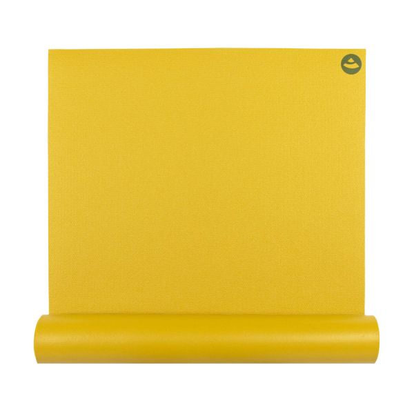 Yogamatte «RISHIKESH PREMIUM 60 XL» 200 X 60 cm / 4,5mm senfgelb