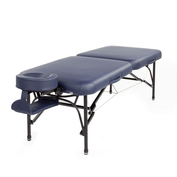 TAOline Koffer-Massageliege «Voyager Light» Sparpaket Dunkelblau