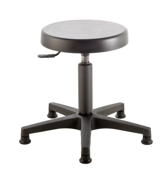Universal-STAND-Hocker mit PU-Schaum Rundsitz 