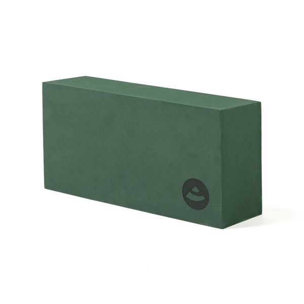 Yogablock «ASANA BRICK» in verschiedenen Farben waldgrün