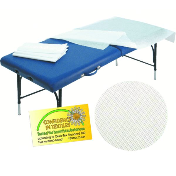 10 Stk. WASCHBARE Vliesauflagen «ECONOMY» 50 g/m² 80 x 200cm - Waschfaserlaken 