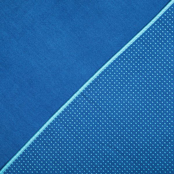 Yoga Towel «GRIP ²» in vielen Farben mit Antirutschnoppen blau